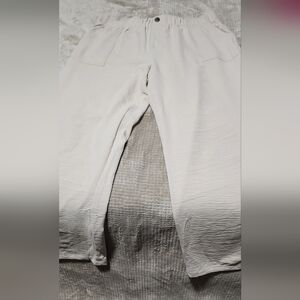 Soho Womens Light Beige Pull On Pants Xl Pants